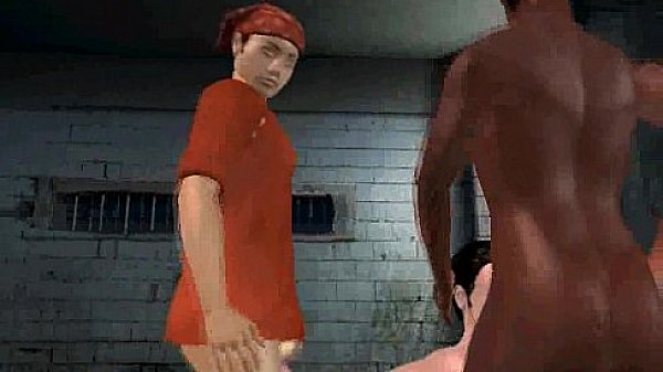 3d Prisoner Having A Steamy Interracial Threeway thumbnail