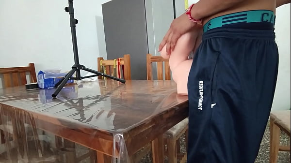 Nonton Fetish - Sticking My Big Cock In My Sex Toy In The Dining Room thumbnail