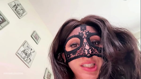 Nonton Spicy Brunette Femdom Makes You Tie Up Ur Dick And Goon Hasmik Joi thumbnail