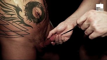 Bound Gay Receives Anal Fisting 