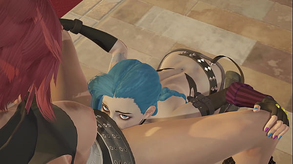 Nonton Honeyselect 2 - Arcane - Vi And Jinx Lesbian Sex thumbnail