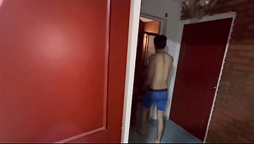 Nonton My Stepbrother Went To Take A Shower, And I Walked Into His Room Naked. He Saw My Huge Ass And Fucked My Pussy. Homemade Sex - Artemisa74 thumbnail