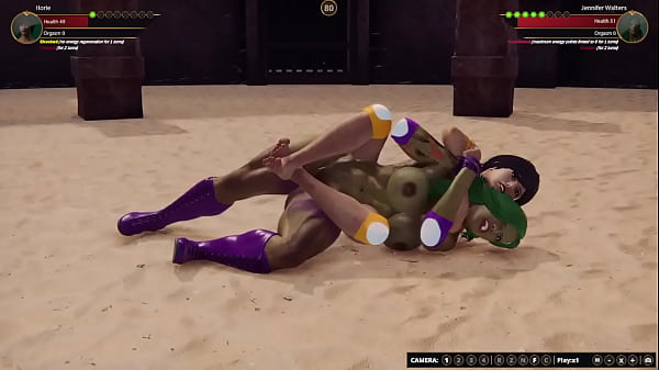 Horie VS Jennifer Walters (Naked Fighter 3D)