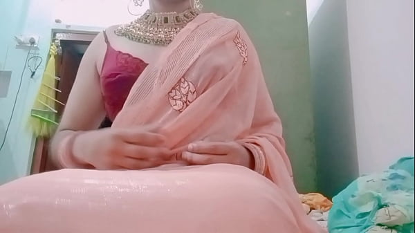 Indian Gay Crossdresser Bottom Gaurisissy Milking Her Big Boobs And Fingering In Her Big Ass In Cream Silky Saree With Heavy Jwellery Real Xxx Sex thumbnail