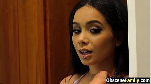 Naughty Stepdaughter Having Fucked Up Family Sex With Her Punk Rock Stepfather thumbnail