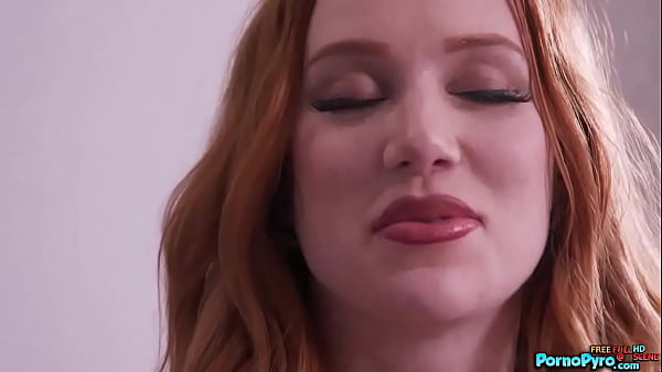 Redhead madison morgan tries something new a big black cock 