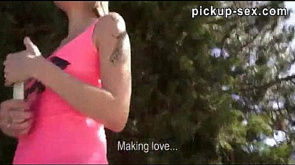 Slutty Amateur Blonde Girl Gets Paid For Public Sex thumbnail