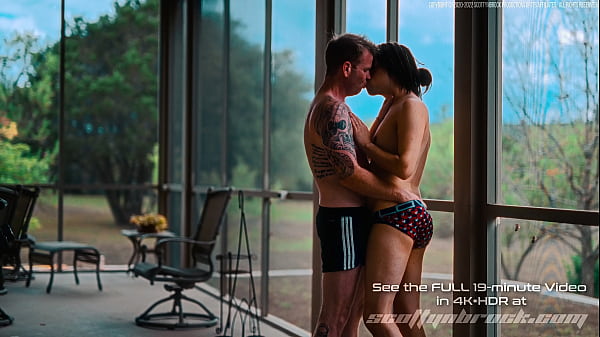 Twink Sissy Femboy Gets Bubble Butt Bred by Big Cock on the Porch - TR 