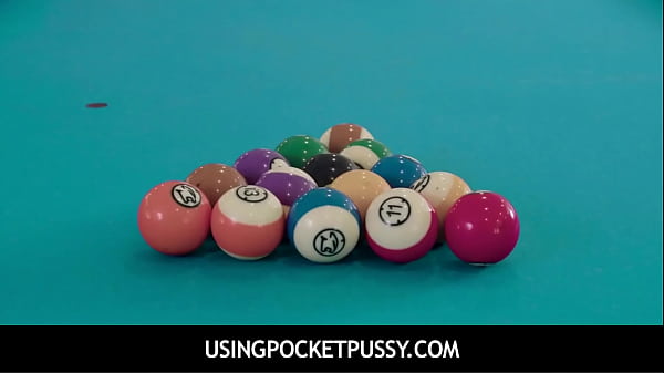 UsingPocketPussy - Teen Free Used On A Pool Table- Freya Von Doom