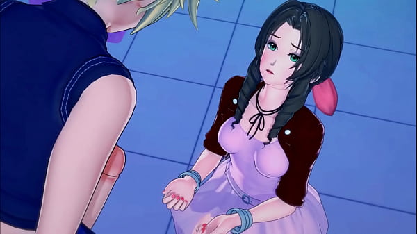 Nonton Cloud Fucking Aerith In A Love Hotel, Lets Him Cum In Her Pussy. thumbnail