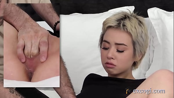 18 year old teen cutie, Asia Oakley stuffs her Asian fuckhole with a rock hard cock in her first porn shoot ever! Watch this total amateur newbie get that dick & that cum! Full video at ExCoGi.com! 