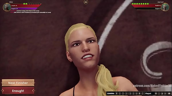 Alice VS Joe Curr (Naked Fighter 3D)