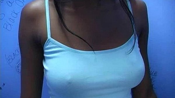 Horny Lady Enjoys Gloryhole Cocksucking Interracial 5 