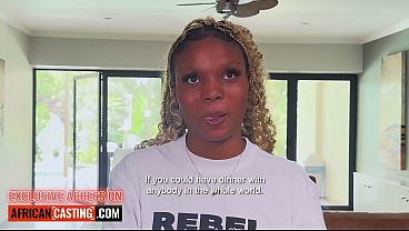 I made this INNOCENT BIG BOOTY EBONY TEEN earn her escape... with intense ROUGH fucking! 