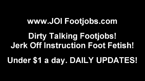 You are very lucky to get to fuck my feet