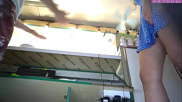 Cute Teen Babe Upskirted By Her Boss On The First Day Of Work thumbnail