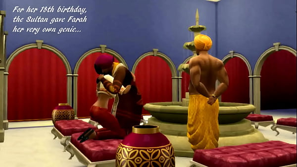 Nonton Sims 4: A Sultan Gives His A Genie For Her 18th Birthday thumbnail