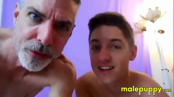 The giant boyfriends notice you with Richard Lenoxx making fun of your tiny dick and waving his big cock in front of your face to intimidate you. 