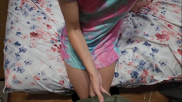 Hot Amateur Slut Rubs Cock And Gets Fucked thumbnail