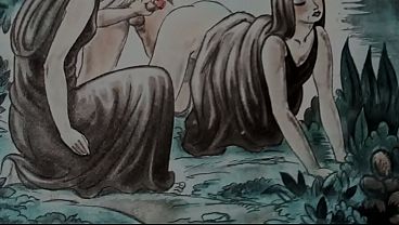 retro erotic drawings 