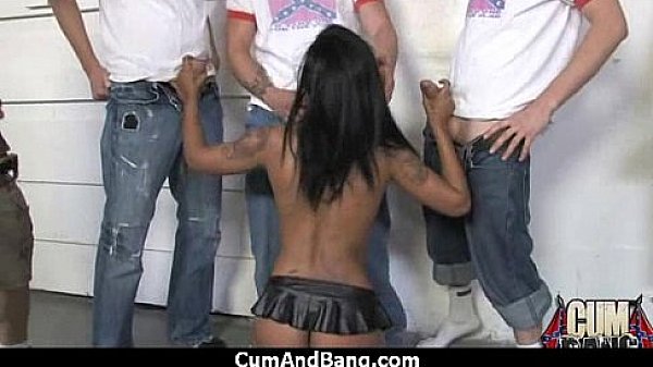 Hot Ebony Services White Men Group 10 thumbnail