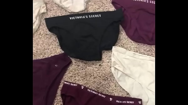 Spying on a hotties clean panties when she stayed at my house