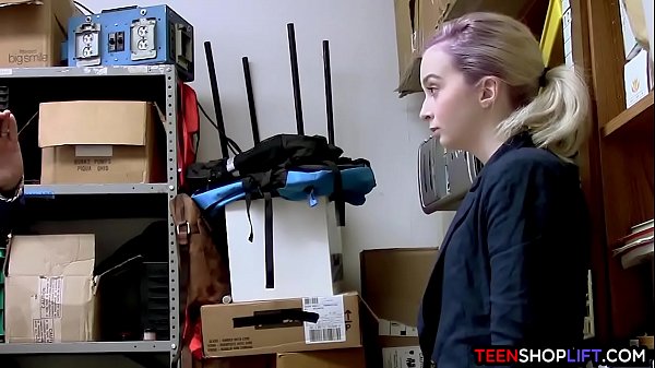 Stealing Emo Teen Blonde Gets Caught And Fucked thumbnail