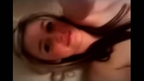Blonde teen girl tease