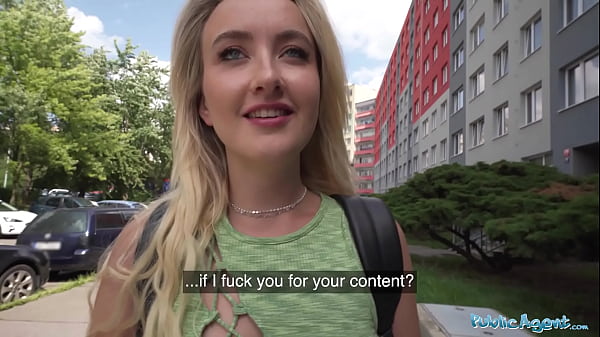 Public Agent Sexy Blonde Is Looking For A Massive Dick To Make Porn Video With thumbnail