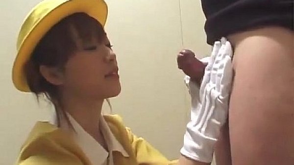 Nonton Japanese Handjob With White Gloves Uncensored thumbnail
