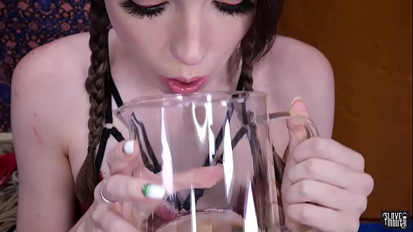 Petite Kinky Babe Brooke Johnson Swallows Piss And Gargles With It To Kick Off Her Face Fucking Submission Scene thumbnail